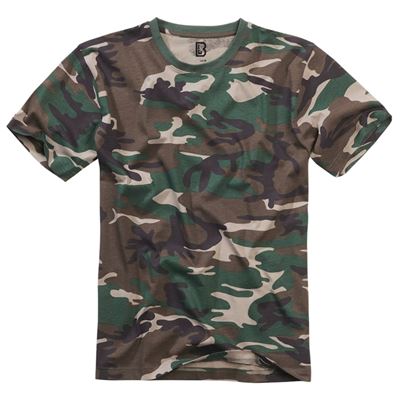 Koszulka kamuflażowa z krótkim rękawem Oeko-Tex® WOODLAND