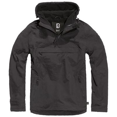 Kurtka wiatrówka z kapturem WINDBREAKER CZARNA