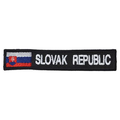 Naszywka REPUBLIKA SŁOWACKA + FLAGA - KOLOR
