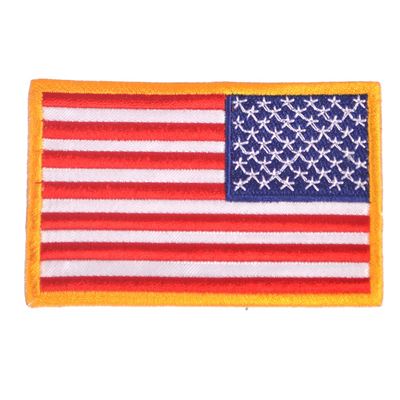 Odwrotna naszywka z flagą USA - KOLOR
