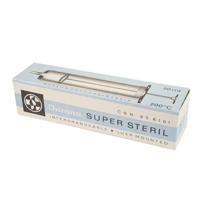Szklana strzykawka do iniekcji 20 ml