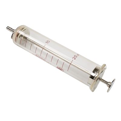 Szklana strzykawka do iniekcji 20 ml