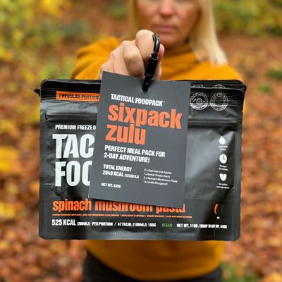 Żywność suszona 6 porcji SIXPACK ZULU TACTICAL FOODPACK C0022 3