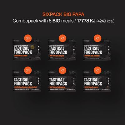 Żywność suszona 6 porcji SIXPACK BIG PAPA  C0023 2
