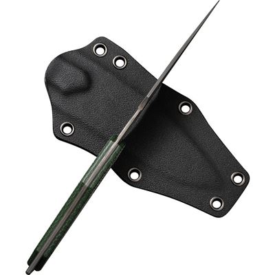 Nóż z ostrzem stałym VAQUITA II z pochwą na szyję