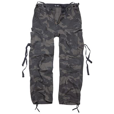 Spodnie M65 vintage BLACK CAMO