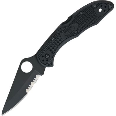 Nóż DELICA® 4 ostrza kombinowane CZARNY