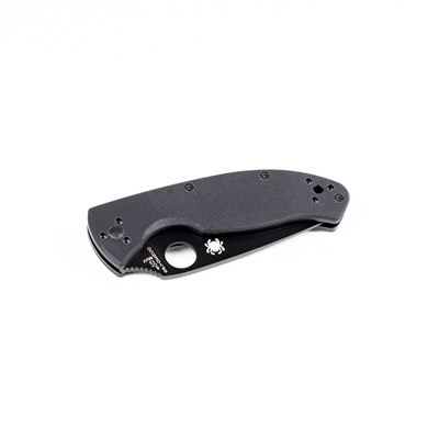 Nóż zamykający SPYDERCO TENACIOUS combi BLACK