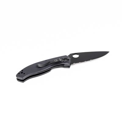 Nóż zamykający SPYDERCO TENACIOUS combi BLACK