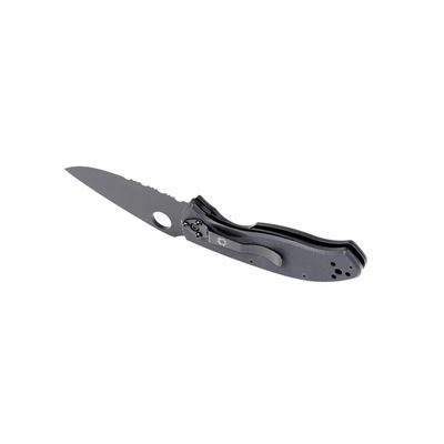 Nóż zamykający SPYDERCO TENACIOUS combi BLACK