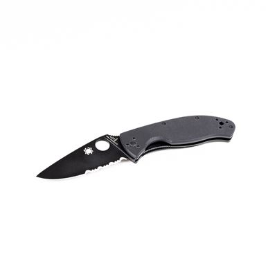 Nóż zamykający SPYDERCO TENACIOUS combi BLACK