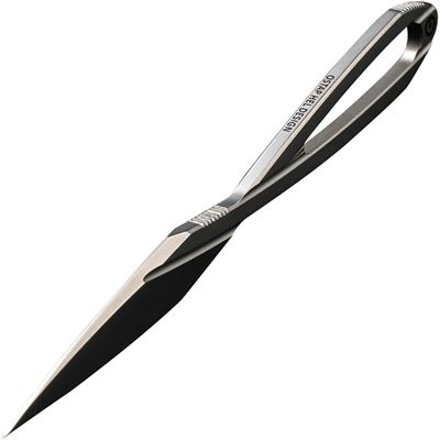 Nóż D-ART z etui SREBRNY