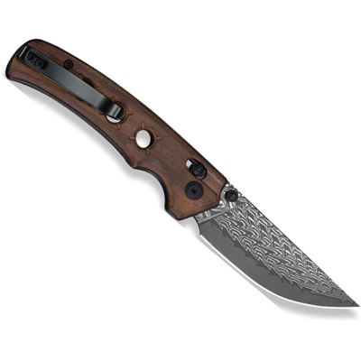 Nóż składany NOCTIS, ostrze damasceńskie