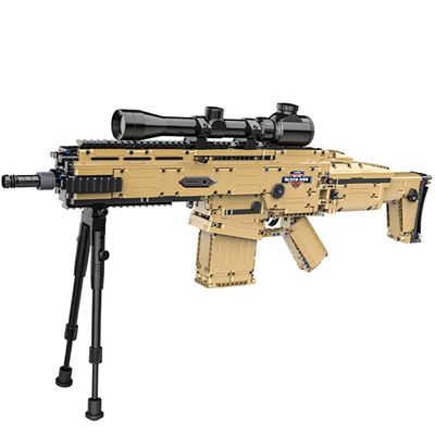 Karabin szturmowy SCAR na baterie - 1406 części
