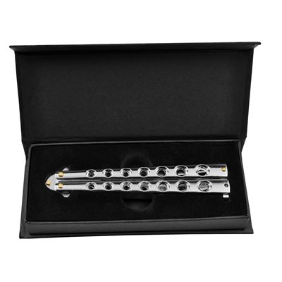 Widelec MOTYLEK składany CALIBER GOURMET CBG-BF-1023-SL 2