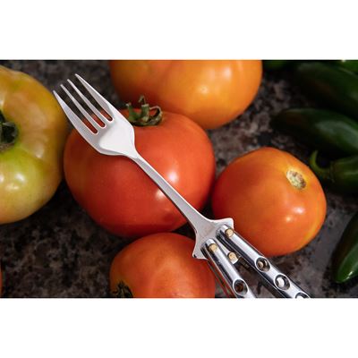 Widelec MOTYLEK składany CALIBER GOURMET CBG-BF-1023-SL 4