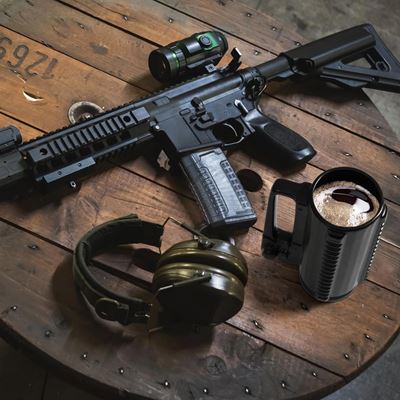 Kubek ceramiczny AR15 650 ml CZARNY