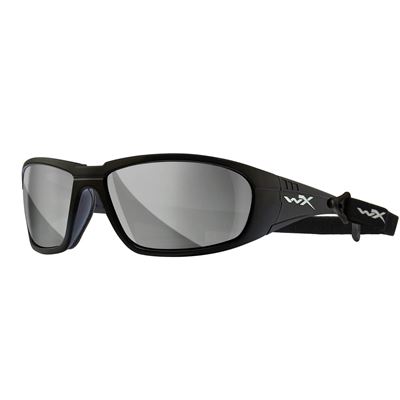 Okulary strzeleckie WX BOSS CAPTIVATE™ BLACK ramka SILVER FLASH szkło