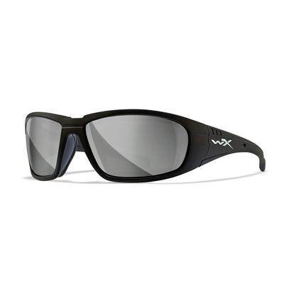 Okulary strzeleckie WX BOSS CAPTIVATE™ BLACK ramka SILVER FLASH szkło