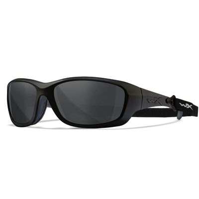 Okulary strzeleckie WX GRAVITY BLACK ramka SMOKED szkło