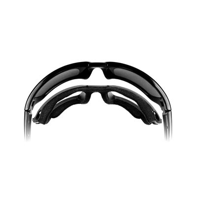 Okulary strzeleckie WX GRAVITY BLACK ramka SMOKED szkło