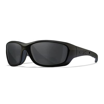 Okulary strzeleckie WX GRAVITY BLACK ramka SMOKED szkło
