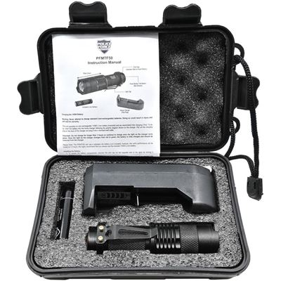 Miniaturowa latarka taktyczna Q5 LED CZARNA