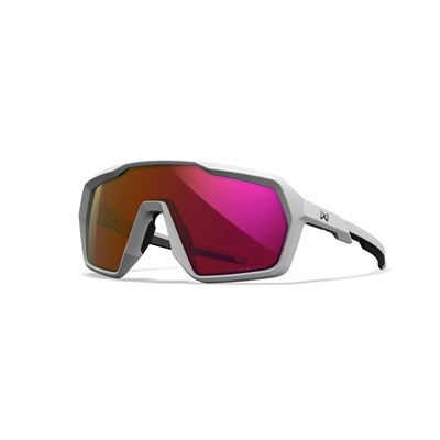 Okulary strzeleckie WX CITADEL CAPTIVATE™ BIAŁA oprawka RED MIRROR szkła