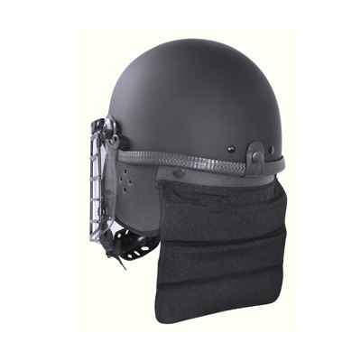 Kask RIOT VISOR z osłoną twarzy i kratką CZARNY Commando CI-5116 4