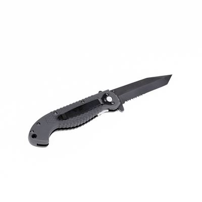 Nóż S&W Special Tactical składany TANTO KOMBI CZARNY