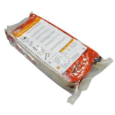 Śpiwór awaryjny BLIZZARD pakowany próżniowo ORANGE