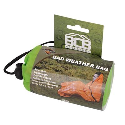 Folia awaryjna BAD WEATHER ORANGE