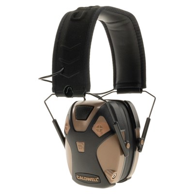 Słuchawki elektroniczne E-MAX® PRO FLAT DARK EARTH