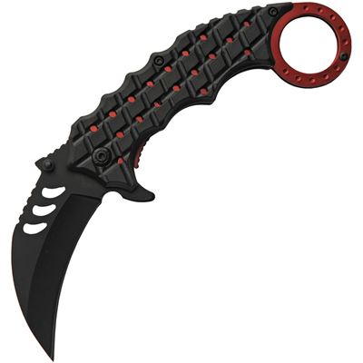 Nóż składany RED SHRUB karambit