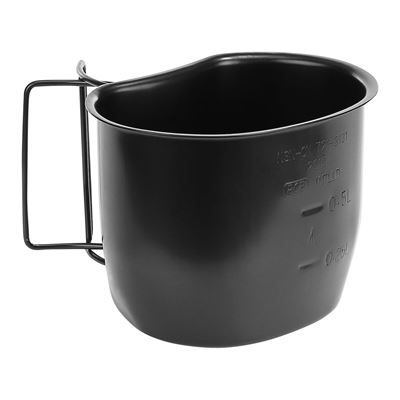 CRUSADER bidon ze stali nierdzewnej 750 ml CZARNY