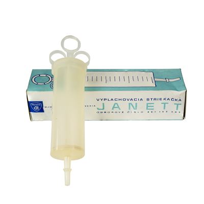 Plastikowa strzykawka do płukania 150 ml