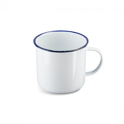 Kubek 560ml emaliowany BIAŁY