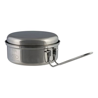 Miska BILLY 1 litr, ze stali nierdzewnej HIGHLANDER CP298-SR 2