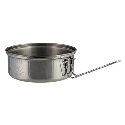 Miskę BILLY 1,5 litra ze stali nierdzewnej HIGHLANDER CP299-SR 5