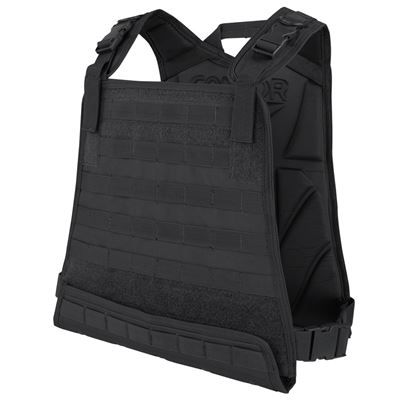 Kamizelka do przenoszenia płyt MOLLE - COMPACT CZARNA