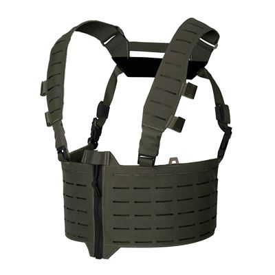 Kamizelka na klatkę piersiową WARWICK ZIP FRONT® RANGER GREEN