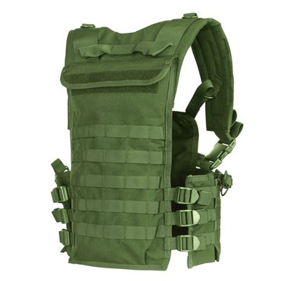 Kamizelka taktyczna MOLLE CHEST SET ZELENÁ