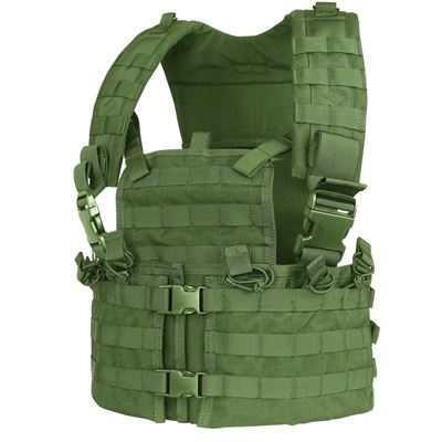 Kamizelka taktyczna MOLLE CHEST SET ZELENÁ