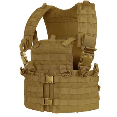 Kamizelka taktyczna MOLLE CHEST SET COYOTE BROWN