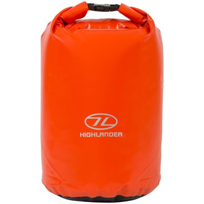 Wodoodporny worek SMALL o dużej wytrzymałości 16 l ORANGE