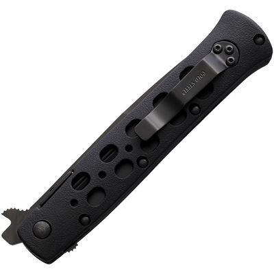 Nóż TI-LITE z gładkim ostrzem BLACK