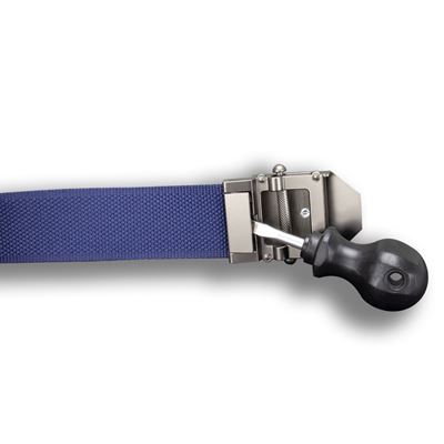 Klamra paska z motywem 3D SPARTAN BLUE