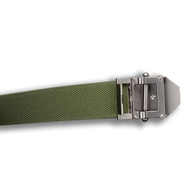 Klamra paska z motywem 3D POLICE GREEN
