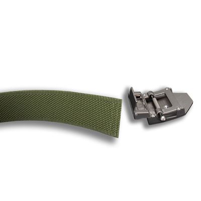 Klamra paska z motywem 3D POLICE GREEN