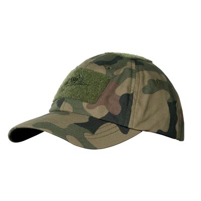 Czapka baseballowa z rzepem rip-stop PL WOODLAND